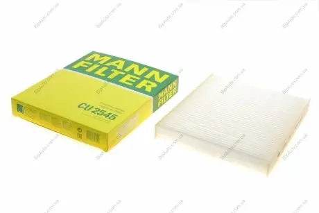 Фільтр салону -FILTER CU 2545 MANN CU2545