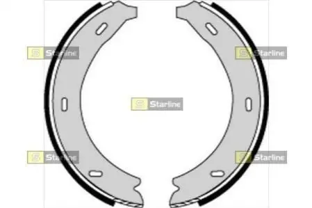 Гальмівні колодки барабанні STARLINE BC 07320