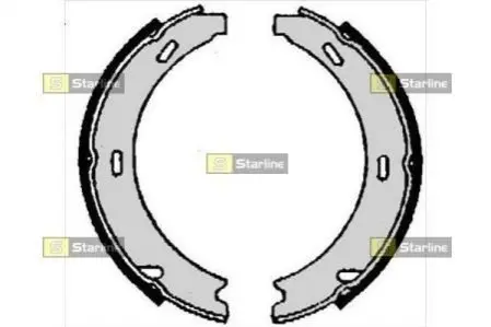 Тормозные колодки барабанные, к-кт. STARLINE BC 06870