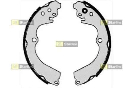 Тормозные колодки барабанные, к-кт. STARLINE BC 06230
