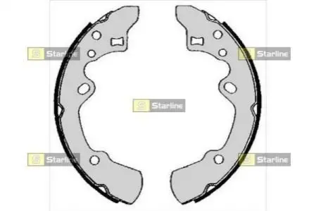 Тормозные колодки барабанные, к-кт. STARLINE BC 05620