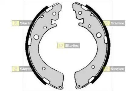 Тормозные колодки барабанные, к-кт. STARLINE BC 05360