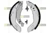 Тормозные колодки барабанные, к-кт. BC 04480 STARLINE