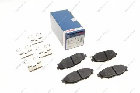 Гальмівні колодки, дискові BOSCH 0 986 494 444