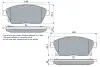 Тормозные колодки дисковые, к-кт. BOSCH 0 986 494 434 (фото 5)