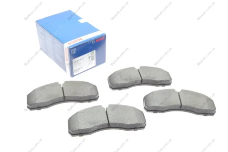 Тормозные колодки дисковые, к-кт. BOSCH 0 986 494 266