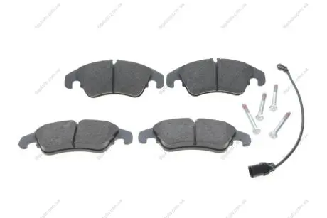 Тормозные колодки дисковые, к-кт. BOSCH 0 986 494 201