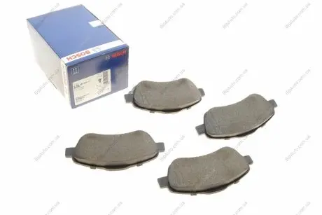 Тормозные колодки дисковые, к-кт. BOSCH 0 986 494 054
