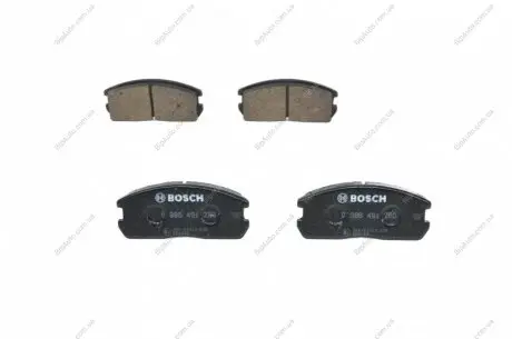 Гальмівні колодки дискові, к-кт. BOSCH 0 986 491 260
