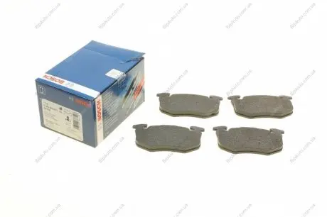 Колодки гальмівні (задні) Citroen Saxo/Xsara/Peugeot 105/205/206/306/309 84- BOSCH 0 986 460 970