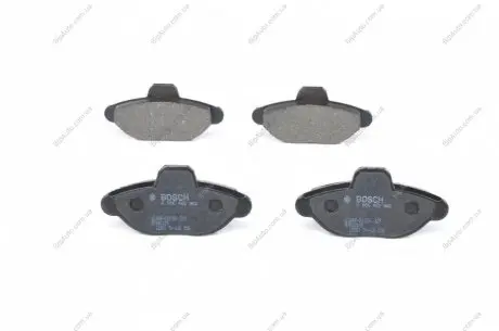Гальмівні колодки дискові, к-кт. BOSCH 0 986 460 968
