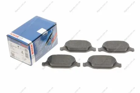 Тормозные колодки дисковые, к-кт. BOSCH 0 986 424 756