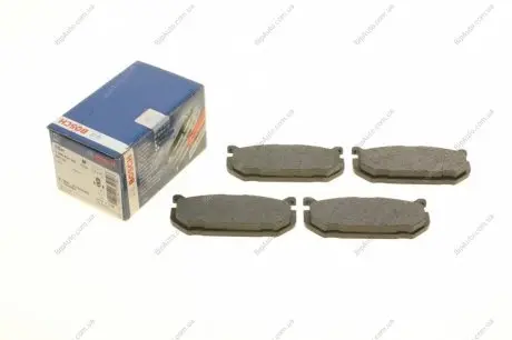 Тормозные колодки дисковые, к-кт. BOSCH 0 986 424 266