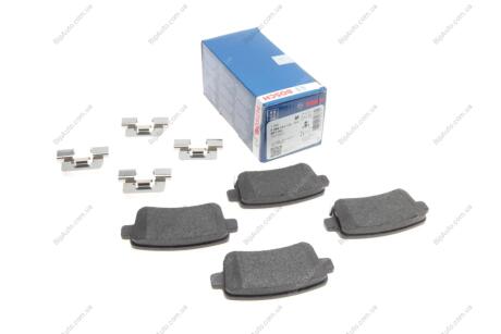 Тормозные колодки дисковые, к-кт. BOSCH 0 986 424 124 (фото 1)