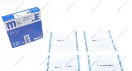 Комплект кілець на поршень MAHLE MAHLE / KNECHT 011 70 N0