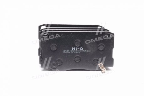 Колодка торм. HYUNDAI HD65/72 передн. Hi-Q (SANGSIN) SP1080 (фото 1)