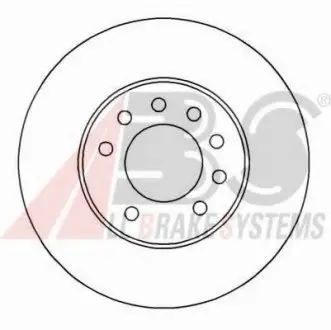 Диск тормозной OPEL ASTRA передн., вент. (ABS) A.B.S. 16953