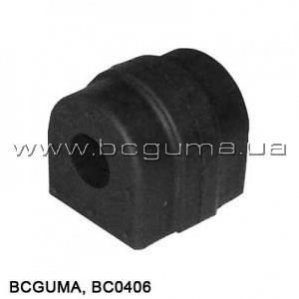 Подушка (втулка) переднього стабілізатора BCGUMA BC GUMA 0406