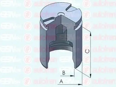 Елементи гальмівного супорта (Поршень) (SEIN) AUTOFREN D0 25340
