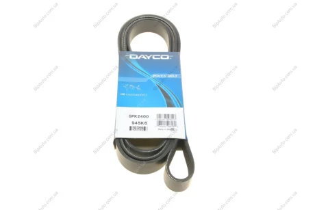 Доріжковий пас DAYCO 6PK2400