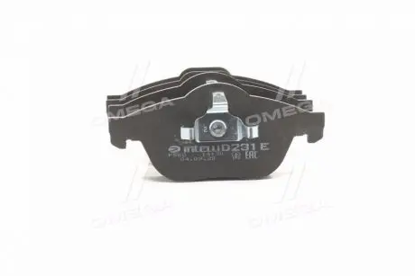 Колодка торм. RENAULT Espace передн. (Intelli) DAFMI / INTELLI D231E