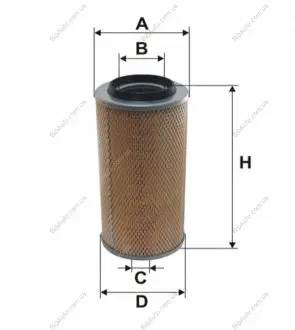 Фильтр воздушный /AM406 (WIX-Filtron UA) WIX FILTERS 42169E