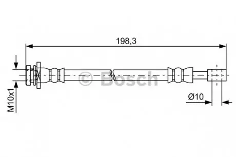 Датчик зносу гальмівних колодок BOSCH 1 987 481 630