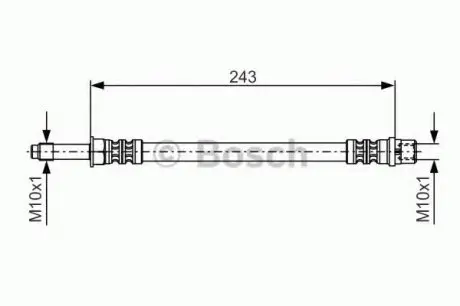 Датчик зносу гальмівних колодок BOSCH 1 987 476 313