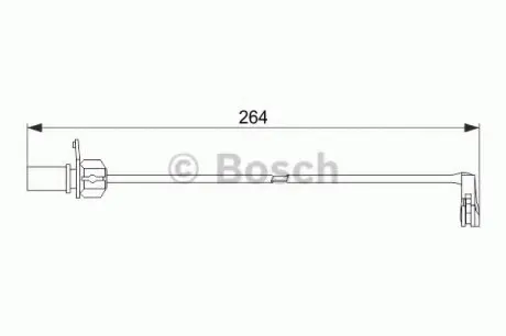 Гальмівні аксесуари (Датчик зносу колодки) BOSCH 1 987 474 517