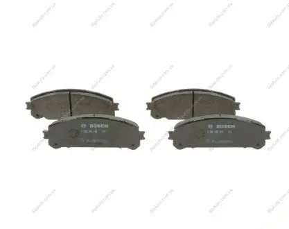 Колодки тормозные дисковые, комплект BOSCH 0 986 495 169