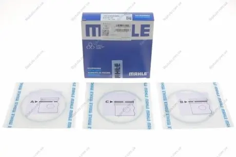 Кільця поршневі,комплект MAHLE MAHLE / KNECHT 030 90 N0