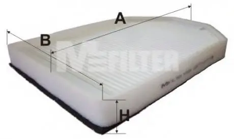Фільтр салона M-FILTER K935-2