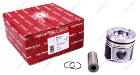 Поршень RENAULT 89,00 2,5DCi 16V G9U MOPART 102-76350 00 (фото 1)