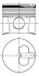 Поршень RENAULT 80,50 1,9D F8Q Kangoo (пр-во NURAL) 87-336507-10