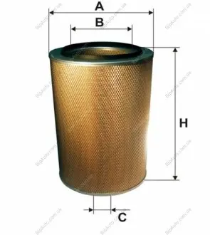 Фильтр воздушный AM424/1/ (WIX-Filtron) WIX FILTERS 93078E