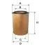 Фильтр воздушный /AM400/1 (WIX-Filtron) WIX FILTERS 93345E (фото 1)