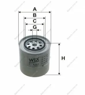Фильтр топл. BMW PP854/1/ (WIX-Filtron) WIX FILTERS WF8162 (фото 1)