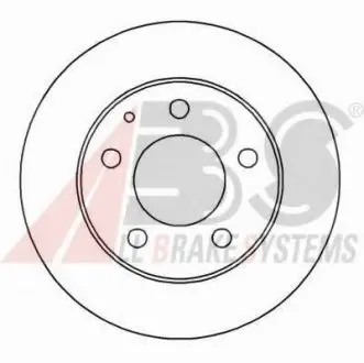 Диск тормозной MAZDA 626 передн. вент. (ABS) A.B.S. 16089