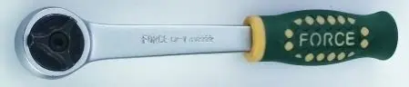 Трещотка 1/4&quot; 72 зубца, длина 150 мм. FORCE 802222 (фото 1)
