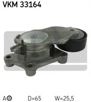 Натяжной ролик, поликлиновой ремень SKF VKM 33164