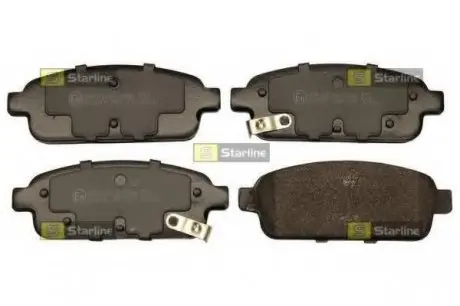Колодки тормозные дисковые, к-кт. STARLINE BD S773