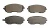 Колодки тормозные дисковые, к-кт. BD S478 STARLINE