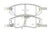 Колодки тормозные дисковые, к-кт. BD S445 STARLINE