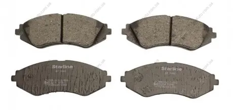 Колодки тормозные дисковые, к-кт. STARLINE BD S440
