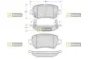 Колодки тормозные дисковые, к-кт. STARLINE BD S320 (фото 1)