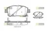 Колодки тормозные дисковые, к-кт. BD S321 STARLINE