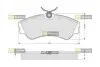 Колодки тормозные дисковые, к-кт. STARLINE BD S298 (фото 1)