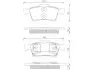 Колодки тормозные дисковые, к-кт. STARLINE BD S253 (фото 2)