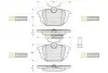 Колодки тормозные дисковые, к-кт. BD S211 STARLINE