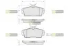 Колодки тормозные дисковые, к-кт. STARLINE BD S182 (фото 1)